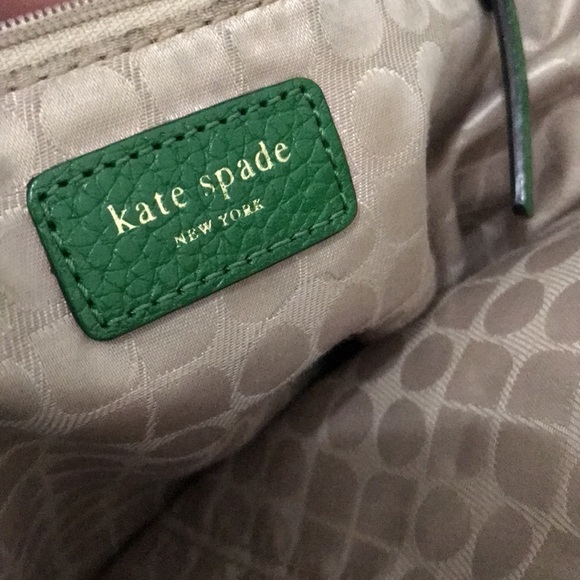 Kate Spade Green Leather Tote Bag - Picture 11 of 11